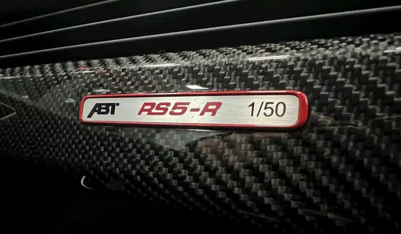 
								ABT RS5-R – 1 of 50 WORLDWIDE full									
